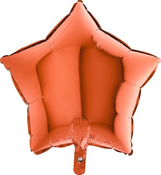 Grabo Folienballon Star Orange 45cm/18"