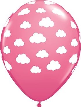 Qualatex Latexballon Clouds Rose 28cm/11" 25 Stück