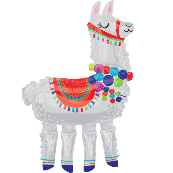 Anagram Folienballon AirWalker Llama 147cm/58"