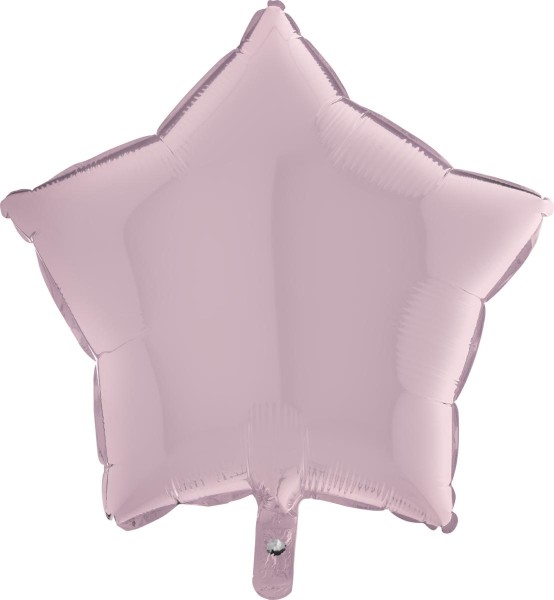Grabo Folienballon Star Pastel Pink 45cm/18"
