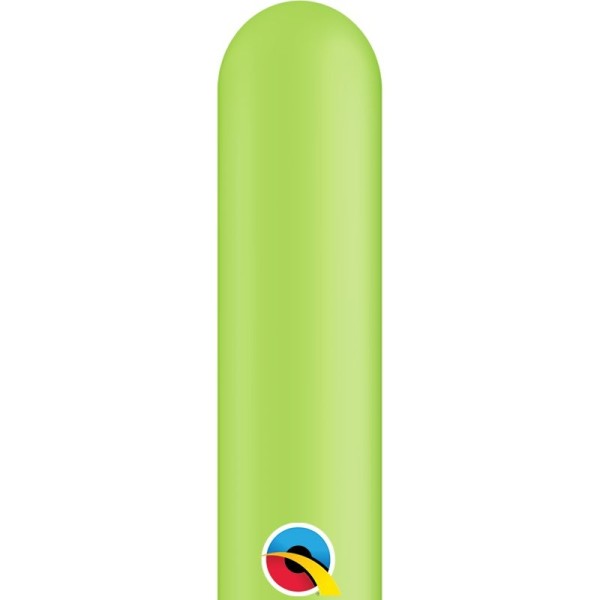 Qualatex Latexballon Entertainer Fashion Lime Green 260Q 100 Stück