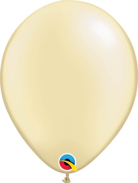 Qualatex Latexballon Pastel Pearl Ivory 28cm/11" 100 Stück
