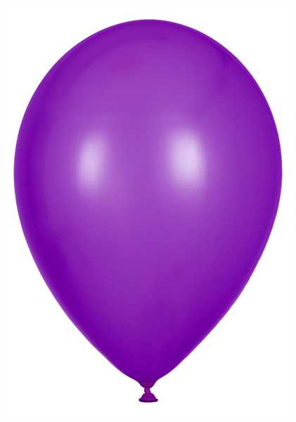 Kristall Luftballons, Lila, 30cm Ø, 100 Stück