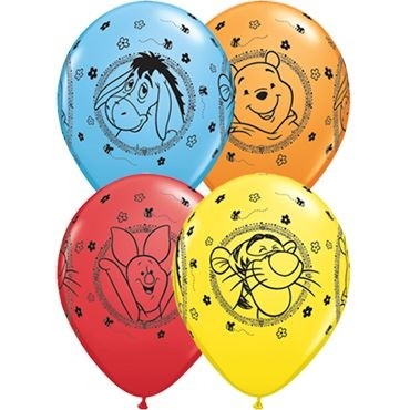 Qualatex Latexballon Winnie The Pooh 28cm/11" 25 Stück