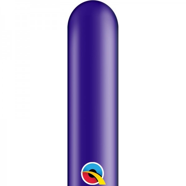 Qualatex Latexballon Entertainer Crystal Quartz Purple 260Q Ø 5cm - 100 Stück