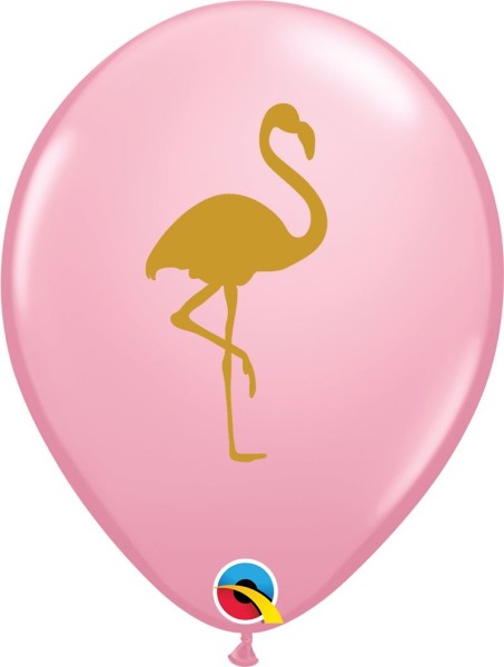 Qualatex Latexballon Flamingo 28cm/11" 25 Stück
