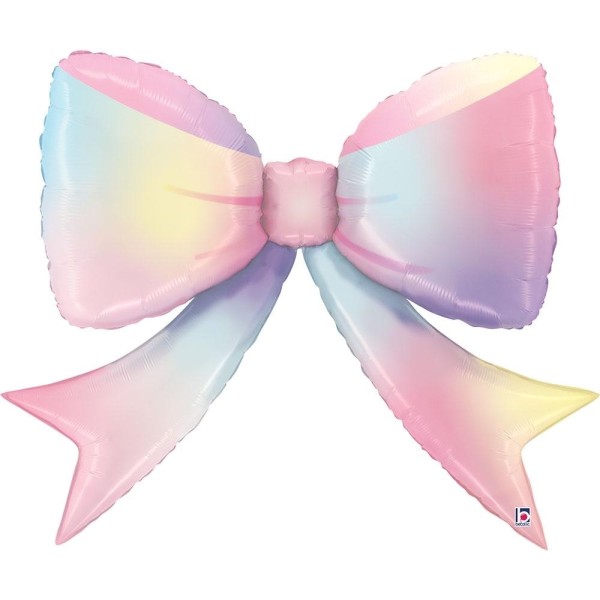 Betallic Folienballon Shape Multicolor Bow 104cm/41"