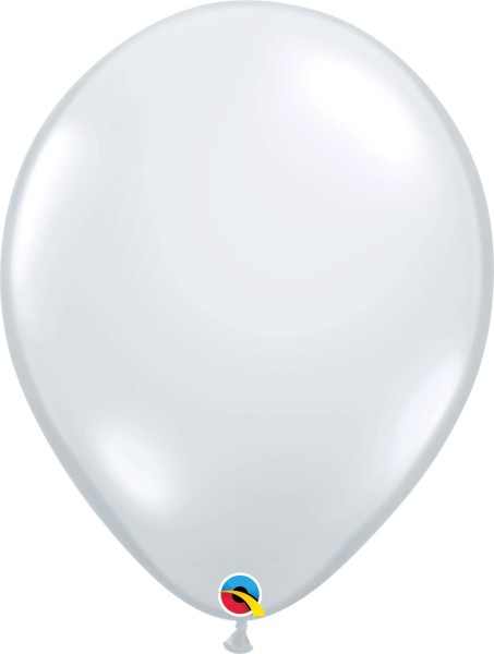Qualatex Latexballon Jewel Diamond Clear 40cm/16" 50 Stück