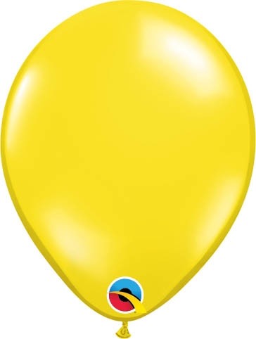 Qualatex Latexballon Jewel Citrine Yellow 13cm/5" 100 Stück