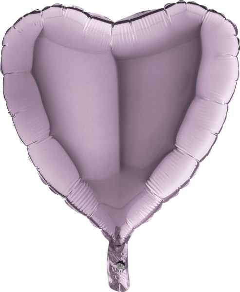 Grabo Folienballon Heart Lilac 45cm/18"