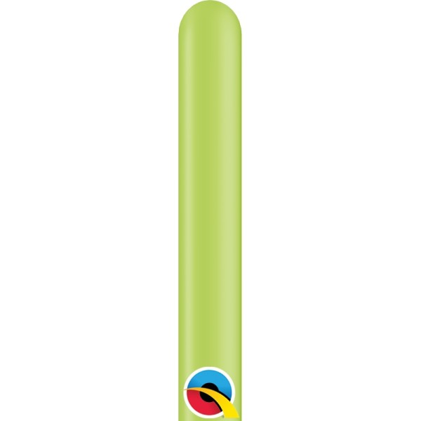 Qualatex Latexballon Entertainer Fashion Lime Green 160Q Ø 2,5cm 100 Stück