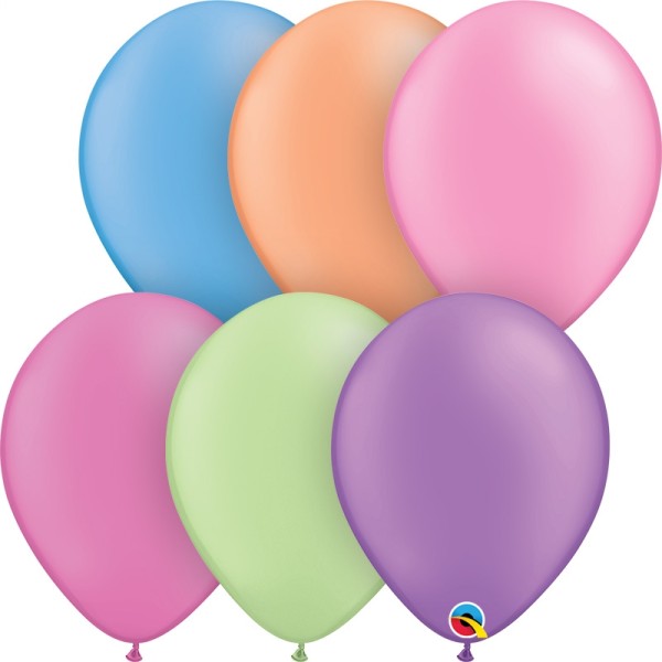Qualatex Latexballon Neon Assortment 28cm/11" 100 Stück