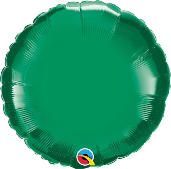 Qualatex Folienballon Rund Emerald Green 45cm/18"