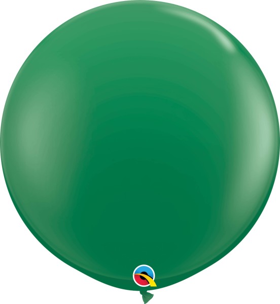 Qualatex Latexballon Standard Green 90cm/3' 2 Stück