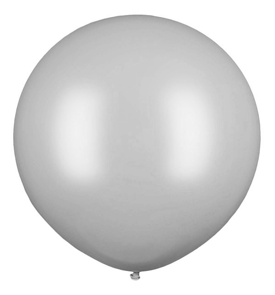 Czermak Riesenballon Silber 120cm/47"