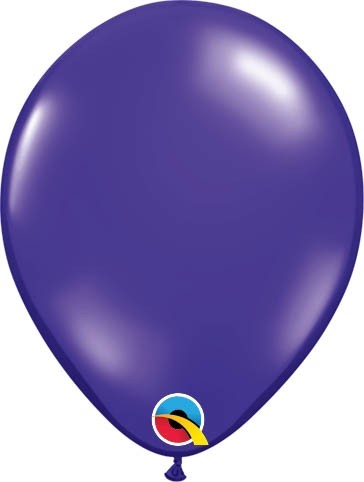 Qualatex Latexballon Jewel Quartz Purple 13cm/5" 100 Stück