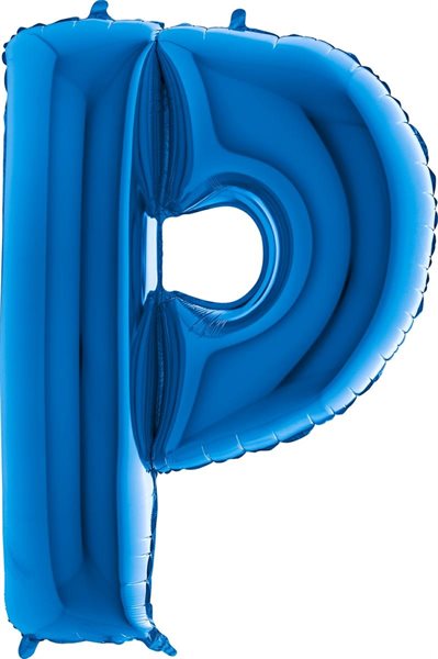 Folienballon Buchstabe Blau 100cm