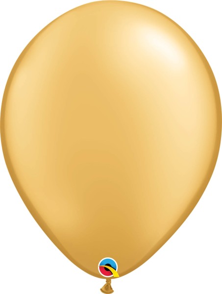 Qualatex Latexballon Metallic Gold 40cm/16" 50 Stück