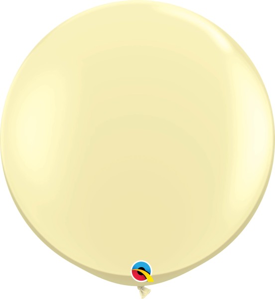 Qualatex Latexballon Fashion Ivory Silk 90cm/3' 2 Stück