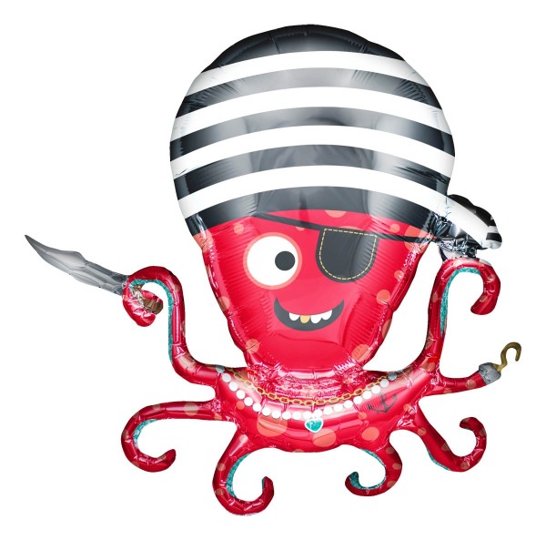 Northstar Folienballon Pirate Octupus 35"