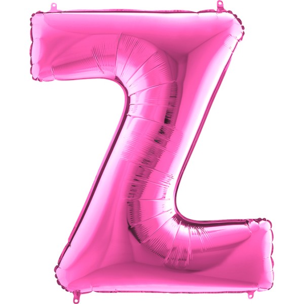 Grabo Folienballon Buchstabe Z Fuxia 100cm/40"