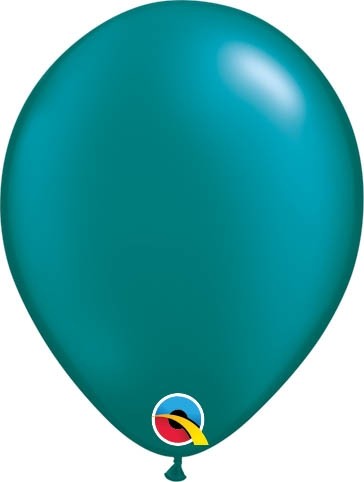 Qualatex Latexballon Radiant Pearl Teal 13cm/5" 100 Stück