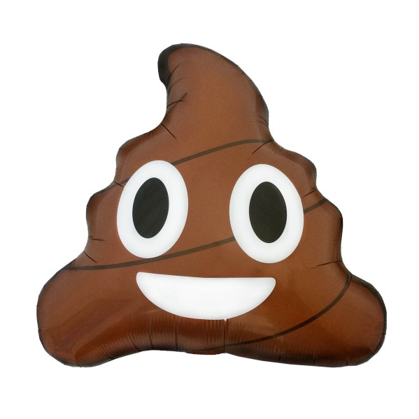 Northstar Folienballon Emojl Poop 24"