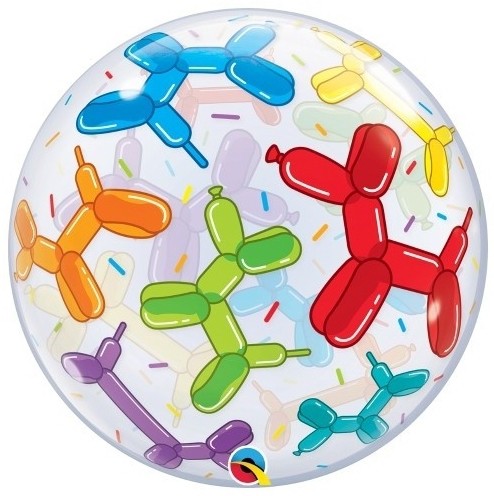 Qualatex Bubble Balloon Dogs 55cm/22"