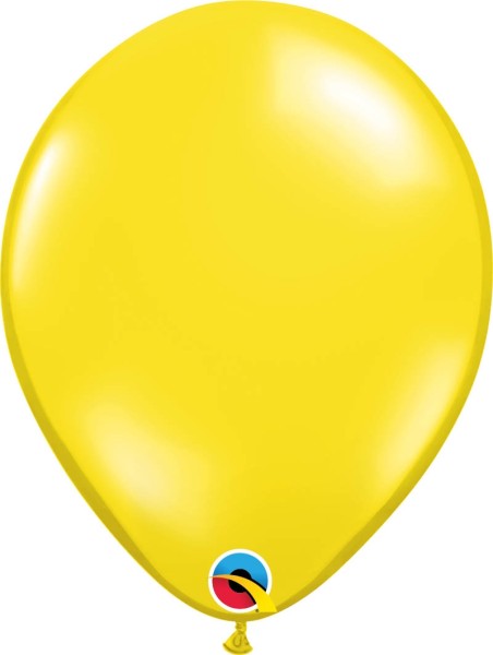 Qualatex Latexballon Jewel Citrine Yellow 28cm/11" 100 Stück