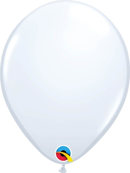 Qualatex Latexballon Standard White 28cm/11" 100 Stück