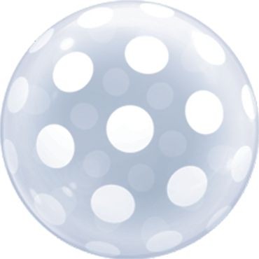 Qualatex Deco Bubble Big Polka Dots 50cm/20"