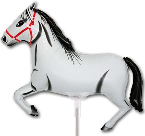 BWS White Horse 35cm/14" luftgefüllt mit Stab