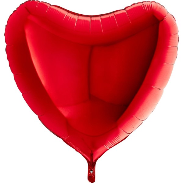 Grabo Folienballon Heart Red 90cm/36"