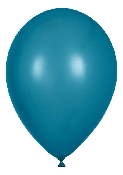 Kristall Luftballons, Blau, 30cm Ø, 100 Stück