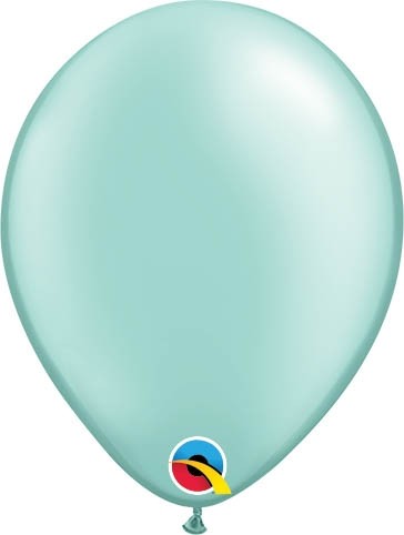 Qualatex Latexballon Pastel Pearl Mint Green 13cm/5" 100 Stück