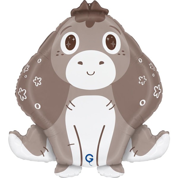 Grabo Folienballon Shape Boho Donkey 55cm/21"