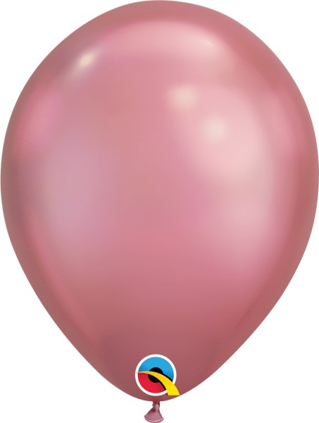 Qualatex Latexballon Chrome Mauve 28cm/11" 25 Stück