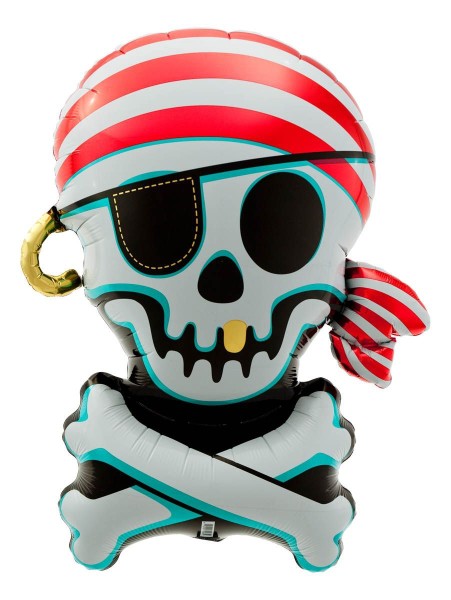 Northstar Folienballon Jolly Roger 75cm/29"