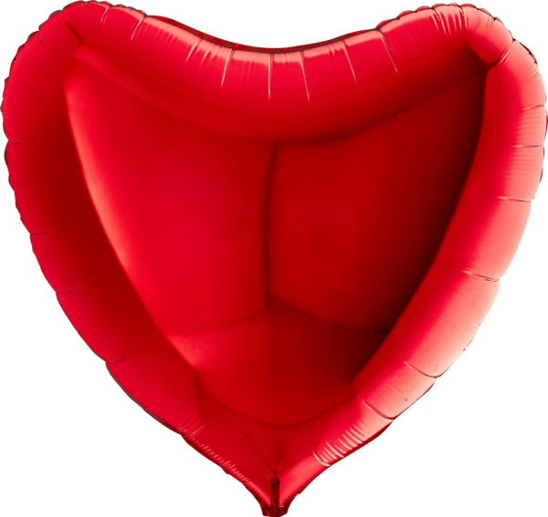 Grabo Folienballon Heart Red 90cm/36"