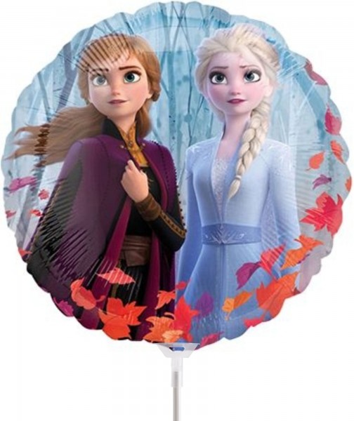 Qualatex Folienballon Frozen2 Mini 36cm/14" luftgefüllt inkl. Stab