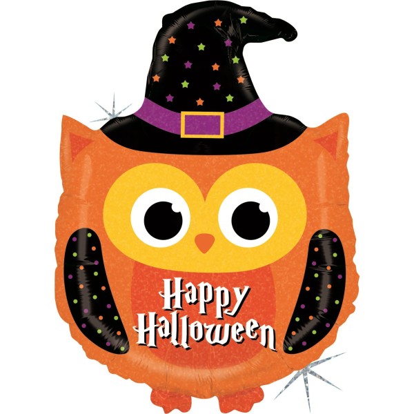 Betallic Folienballon Halloween Owl 80cm/32"