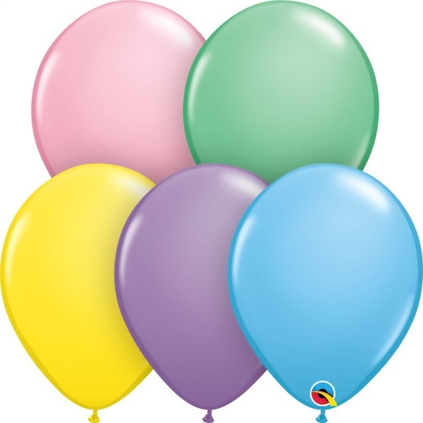 Qualatex Latexballon Pastel Assortment 28cm/11" 100 Stück