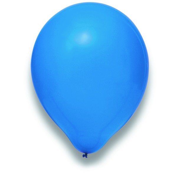 Globos Luftballons Blau Naturlatex 30cm/12" 100er Packung