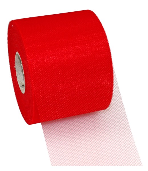 Pattberg Verona Tüllband 72mm x 50m Rot