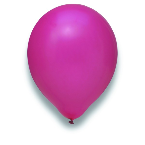 Globos Luftballons Magenta Naturlatex 30cm/12" 100er Packung