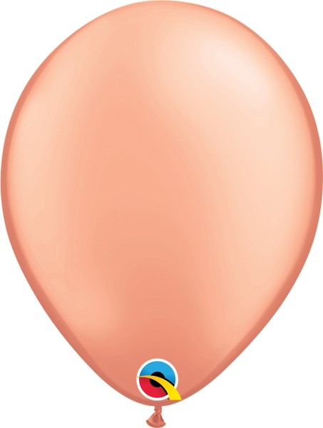 Qualatex Latexballon Metallic Rose Gold 28cm/11" 100 Stück