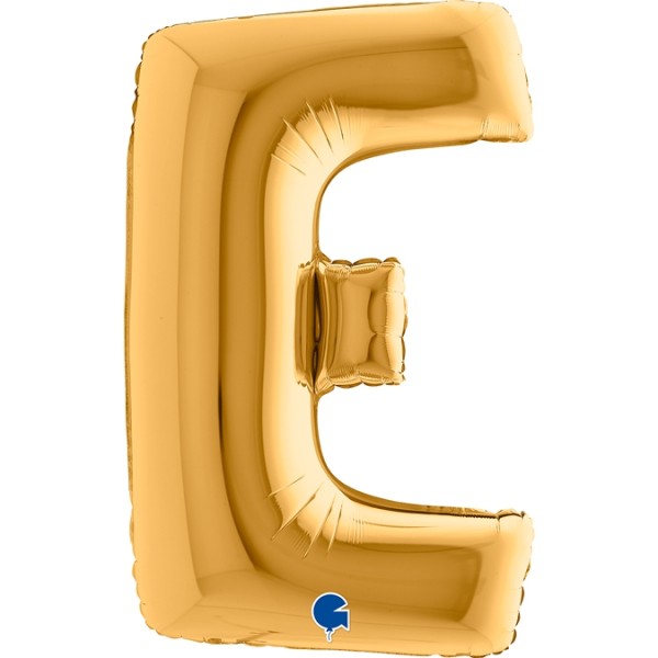 Grabo Folienballon Buchstabe E Gold 100cm/40"