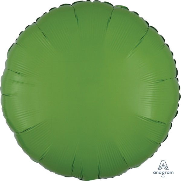 Anagram Folienballon Rund Kiwi Green 45cm/18"