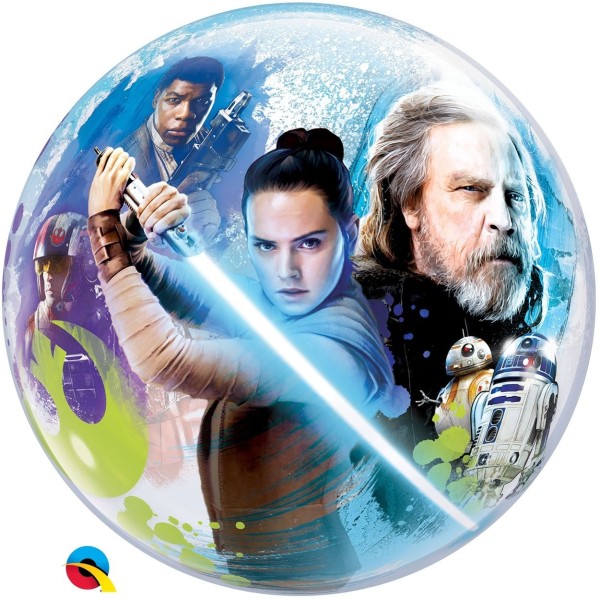 Qualatex Bubble Star Wars: The Last Jedi 55cm/22"