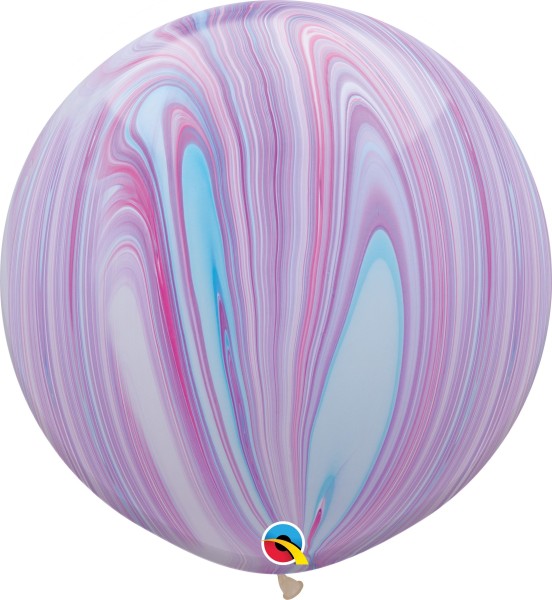 Qualatex Latexballon Fashion SuperAgate 75cm/30" 2 Stück